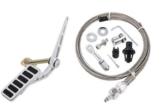 JEGS 157411K2 Gas Pedal Assembly Kit 1955-1957 Chevy Bel Air Impala Firewall Mou