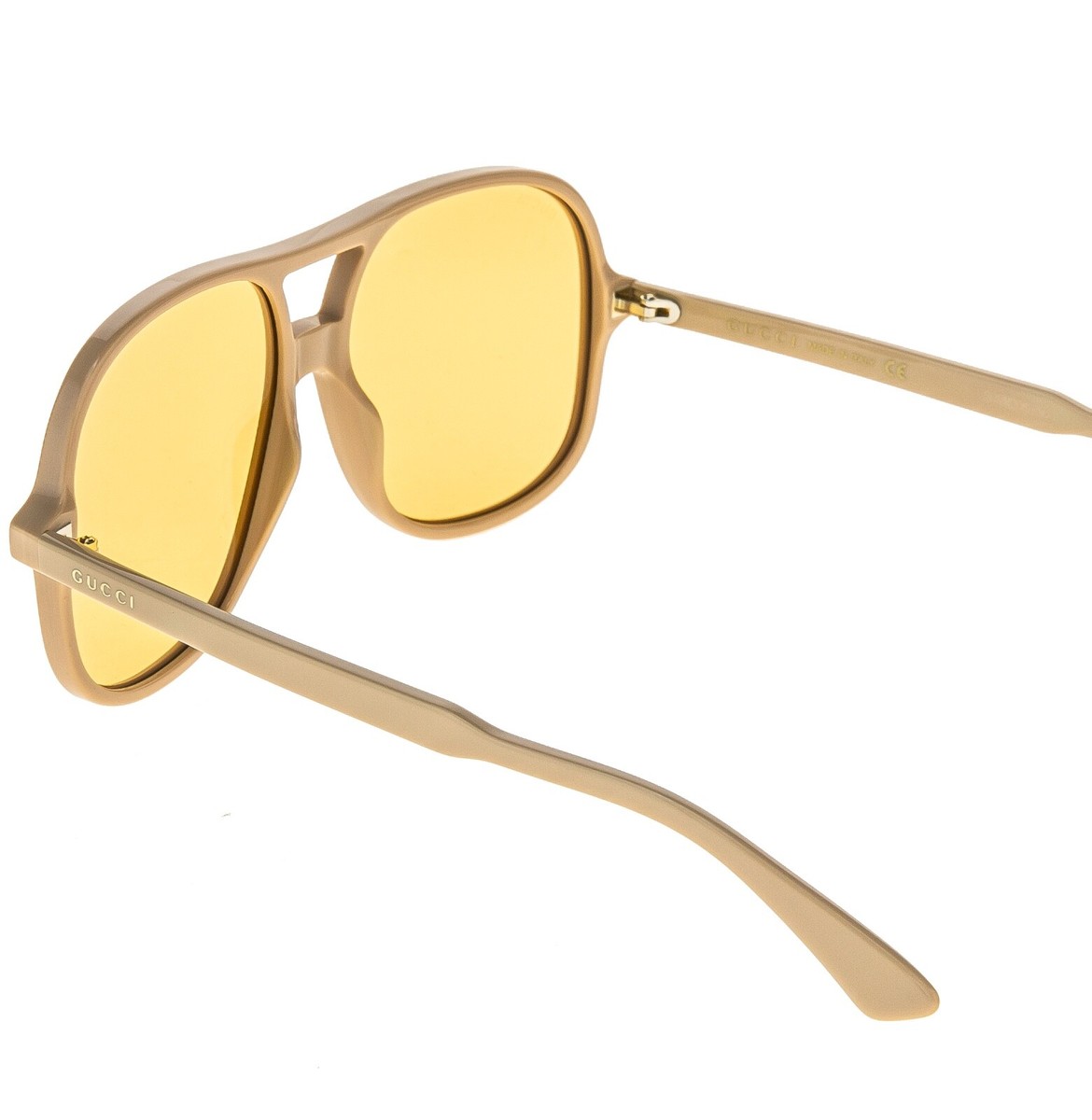 【GUCCI】 サングラス ブラウン/ゴールド/イエロー Gucci MEN Eyeglasses GG0788S GOLD-GOLD-YELLOW New | eBay