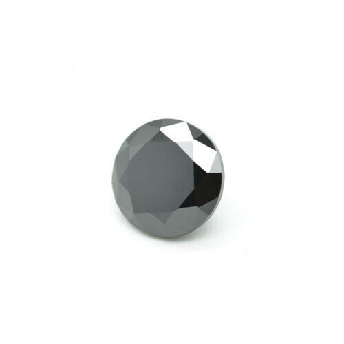 Jet Black Cubic ZIrconia Round 2.5mm Black Loose gemstone 250pieces $ 5 only - Picture 2 of 3