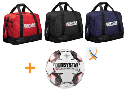 Derbystar Sporttasche Hyper PRO einzeln oder mit  Derbystar Fussball Bundesliga