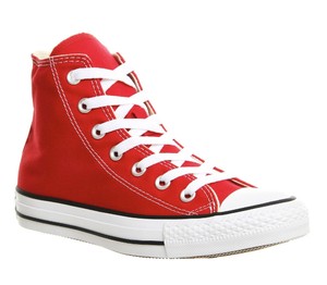 kids red high tops