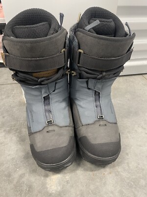 Vans Hi Country Hell Bound Sam Taxwood Snowboard Boots Men's Size 9.5 Black Blue