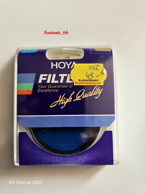   HOYA High Quality Blaufilter 80A,  62mm in OPV TOP Zustand!