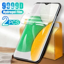 2-Pack For Samsung Galaxy A03s A02s Hydrogel Film Crystal Soft Screen Protector