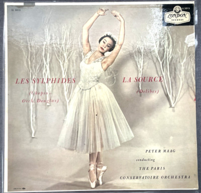 Chopin Les Sylphides/London-LL3015 Peter Maag-Paris Conservatoire Orch, Mono NM!