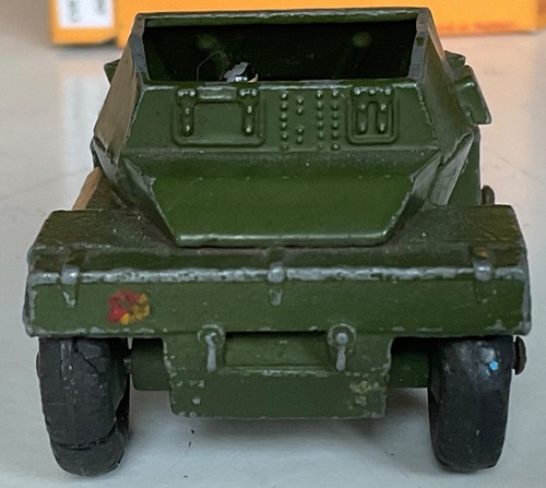 DINKY TOYS 673 SCOUT CAR & DRIVER VERY GOOD CONDITION WITH MINOR WEAR & NEW BOX - 第 11/11 張圖片