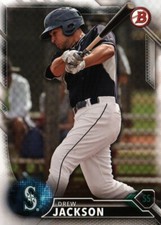 2016 Bowman Draft #BD-183 - Drew Jackson - Seattle Mariners  16-279
