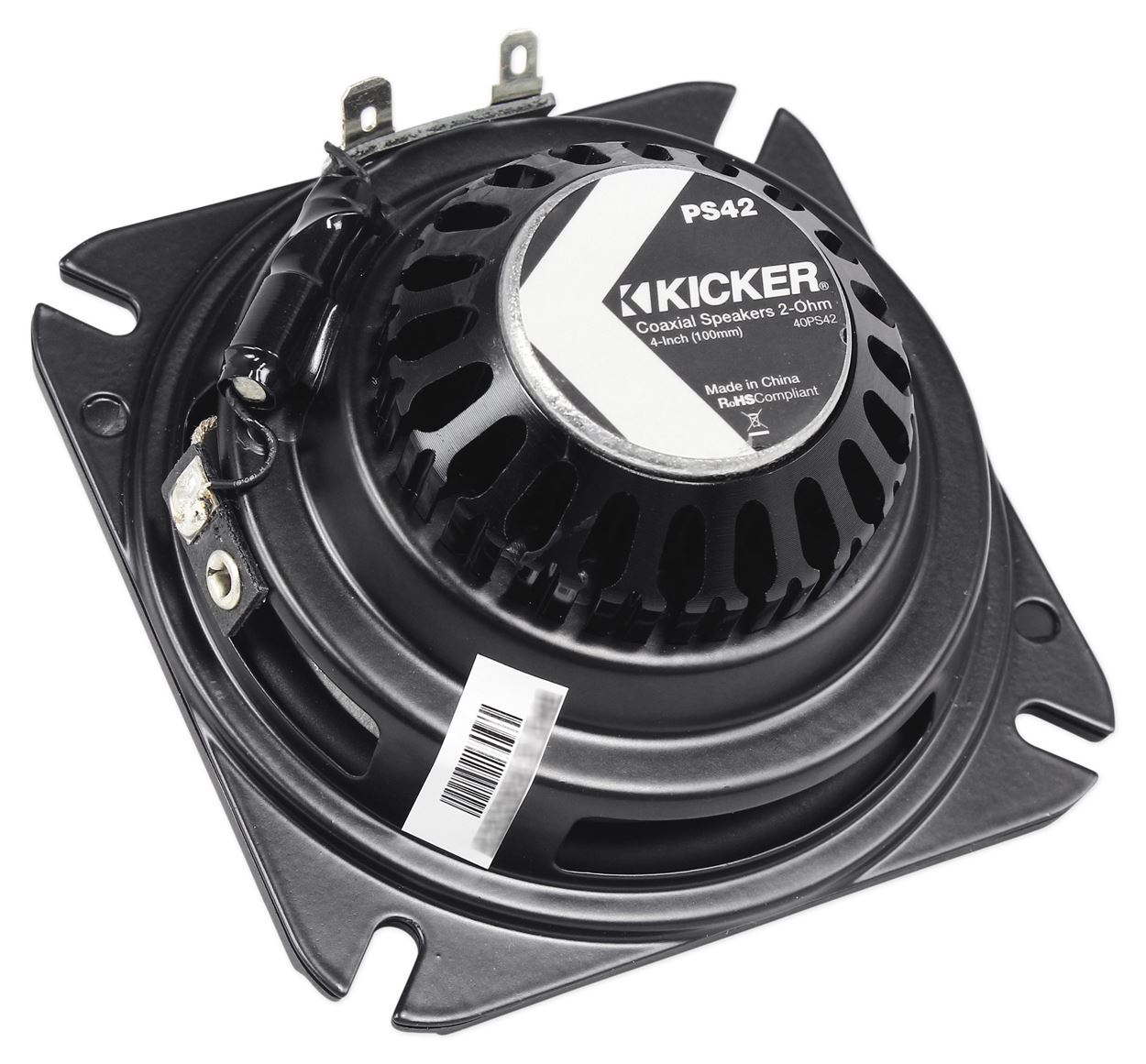 Пара динамиков Kicker 40PS42 мощностью 4 60 Вт 2 Ом для квадроцикловмотоциклов Подходит для Honda Goldwing PS4