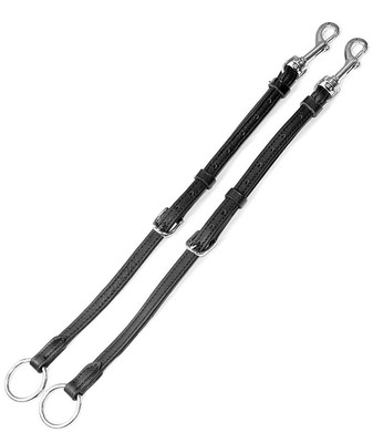 Martingale Cuir H.E.Saddlery Taille Poney – Marron – Fabriqué UK