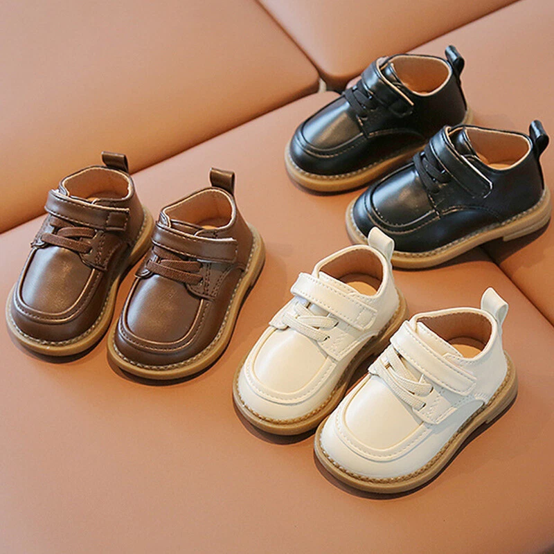 Niñas Niños Niños Pequeños Infantil Fiesta Boda Recién Nacido Caminar Suela Suave Zapatos EE. UU. Foto 2 de 4