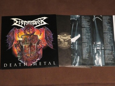 DISMEMBER: Death Metal, mega rare Vinyl LP, first press! Nuclear Blast 1997