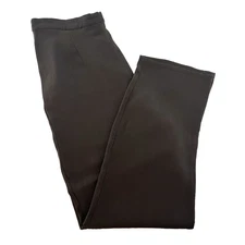 CITRON SANTA MONICA 100% Silk Dress Pants • Medium • brown