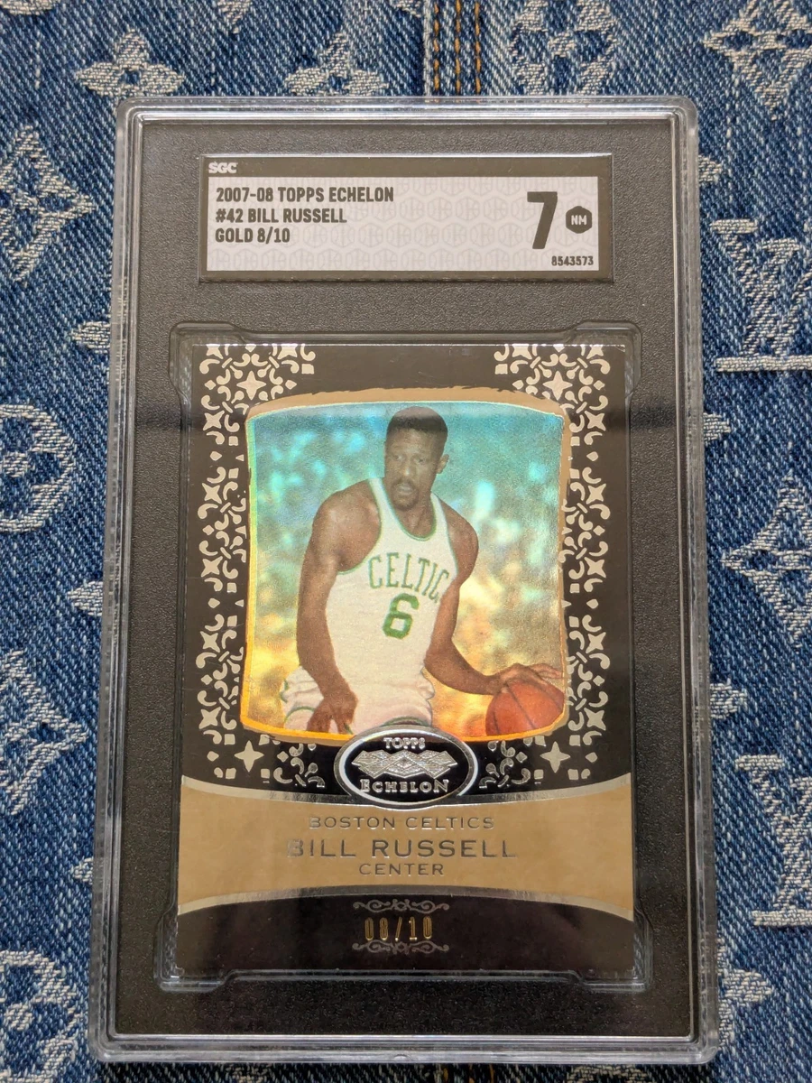 Topps Bill Russell Basketball Serial Numbered Sports Trading Cards