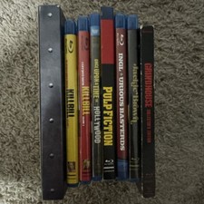 Lot Of 8 Quentin Tarantino Movies On Blu Ray Collection lot