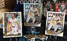 Jackson Merrill 3 Card Lot - San Diego Padres - Topps All Star Rookie Refractor