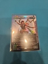 Marvel Legends IRON SPIDER STARK UPGRADE Mary Jane Magic Card MTG Spiderman