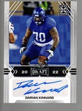 2022 Leaf Draft and Prospects Autographs Blue #BADK1 Darian Kinnard