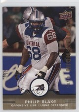 2016 Upper Deck CFL High Gloss 10/10 Philip Blake #19 0c3