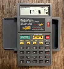 Vintage Radio Shack Builders Calculator cat.no. 66-452 Tested Works Perfect!