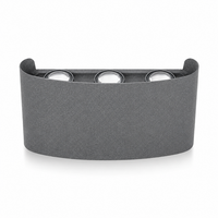Led Applique 12W Grau IP65 AußEnwandleuchte 3000K 4000K 6000K ET-31674