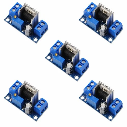 5pcs LM317 DC-DC Converter Adjustable Linear Regulator Step Down Circuit Board - product listing photo
