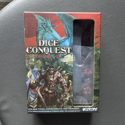 WizKids Dice Conquest Cooperative Fantasy Dice Game 1-4 Players Age 10+