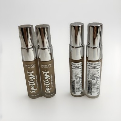 4x PHYSICIANS Spotlight Illuminating Primer #PF10779 Glow  0.28 Oz Each