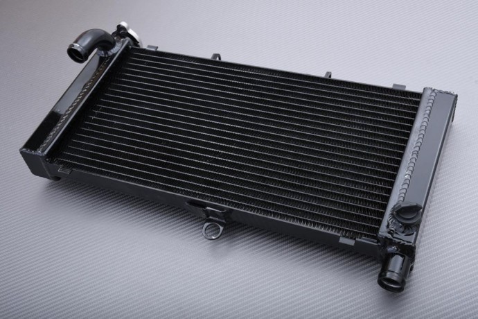 Radiateur eau alu HONDA CBR 900 RR SC28 noir Racing à haute dissipation pour refroidissement moteur