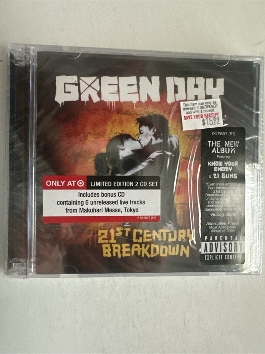 GREEN DAY - 21st Century Breakdown (CD, with BONUS Live in Japan