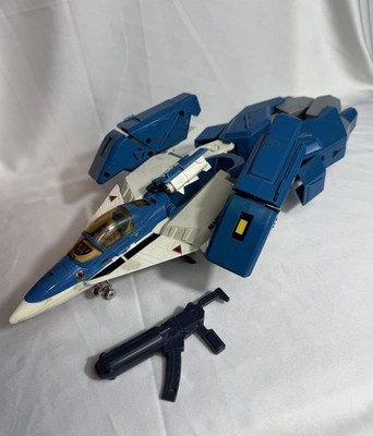 Vintage 80s Gakken 1/35 Macross Robotech Blue Alpha Fighter