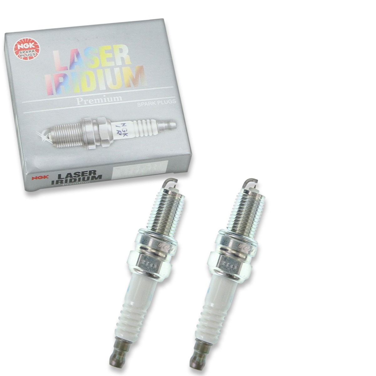 2 pc NGK 93618 SIKR9A7 Laser Iridium Spark Plugs for SPSP070507AC SP070507AC ks