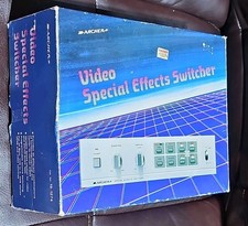 Archer Video Special Effects Switcher 15-1274 2-In/1-Out RCA Wipe Fade SD