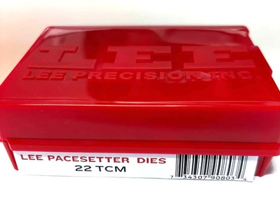 LEE 90803 22 TCM PACESETTER 2-DIE SET (SHIPS WITHIN 1 BUSINESS DAY)