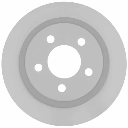 Rotor de freno de disco Acdelco 18A1336AC 5 orificios de orejetas, hierro fundido, recubierto, liso Foto 3 de 4
