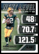 2021 Score next level stats Aaron Rodgers Green Bay Packers #4