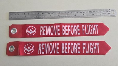 (10ea) ''REMOVE BEFORE FLIGHT'' GENUINE CHINA AIRLINES STREAMER 12'' Long