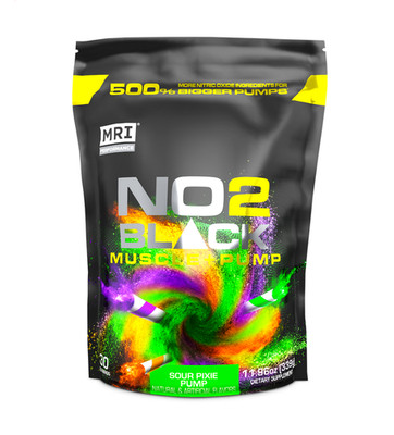 MRI  Performance NO2 Black  Muscle + Pump Nitric Oxide (30 servings) Sour Pixie