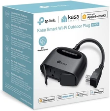 Kasa Smart EP40A (US) V1 - Smart plug - two outlets - wireless - Wi-Fi - 2.4 Ghz