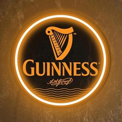 ギネスネオンサイン パネルサイン GUINNESS Guinness Neon Sign, Beer Bar Light, Home Bar Neon Sign 30cm | eBay