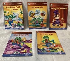 5    LeapFrog LeapReader Leap Frog Learn To Read Interactive Book Mega Pack Lot
