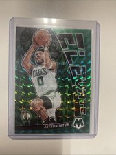 2022-23 Panini Mosaic - Elevate Jayson Tatum #1 Green Mosaic Prizm