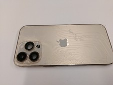 OEM iPhone 14 Pro Max A2651 Apple OEM Housing CRACKED Gold