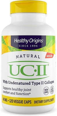 Healthy Origins UC-II, 40 mg - Premium Collagen 120 Count (Pack of 1) 