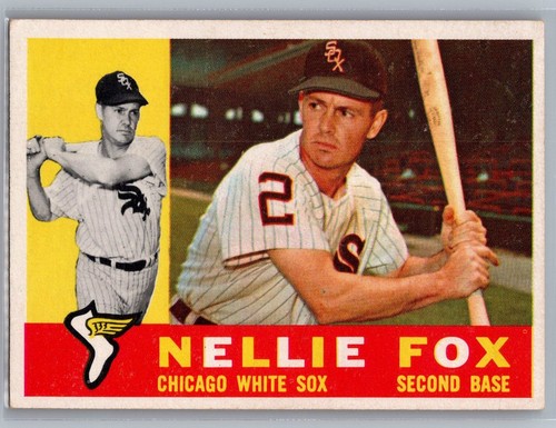 Nellie Fox #100 1960 Topps card