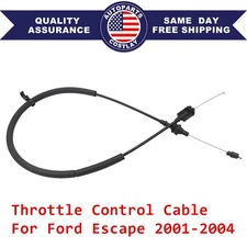 Throttle Control Cable 1Set Fit Ford Escape 2001-2004 3.0L V6 GAS DOHC