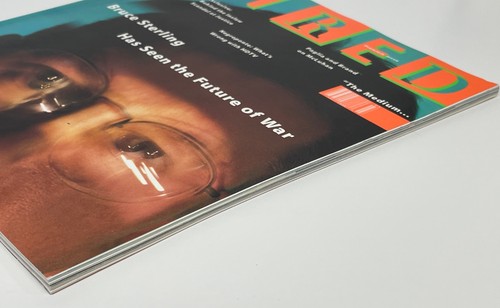 WIRED MAGAZINE VOL. 1 #1 PREMIERE ISSUE BRUCE STERLING CAMILLE PAGLIA (1993) - Picture 4 of 5