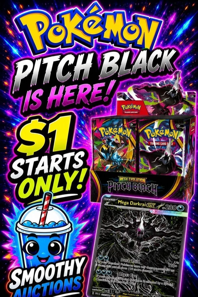 ⏾PITCH BLACK  LUNCH RIPS + VINTAGE + ARS ⏾ $1 Pack Starts! ⏾