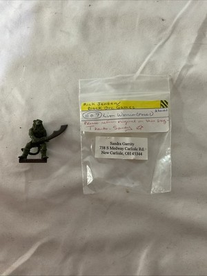 BOG Lion Warrior Pose 1 Original Sculpt Black Orc Games
