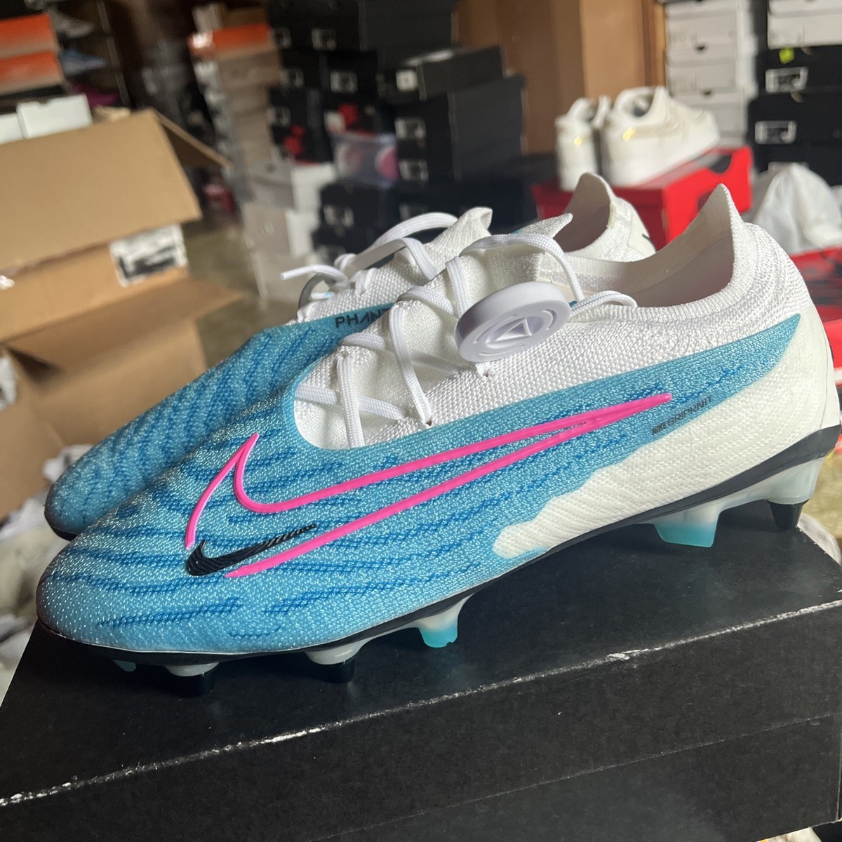 NIKEファントム Nike Men's 7 Phantom GX Elite SG-Pro FD0259-446 Baltic Blue Soccer