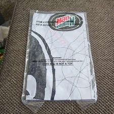 Mountain Dew Bandana-Handkerchief-Hanky  Black and White with “Do the Dew” Vtg.